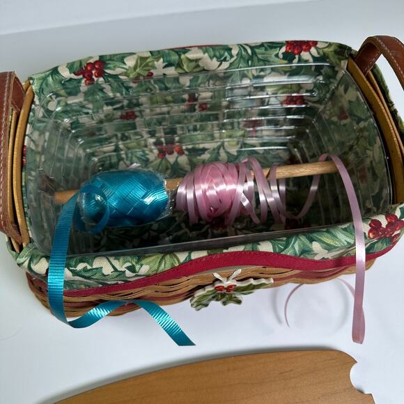 Longaberger Christmas Collection 2002 Edition Traditions Basket Combo VTG - Picture 8 of 13